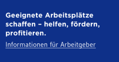 Inklusion – Informationen für Arbeitgeber